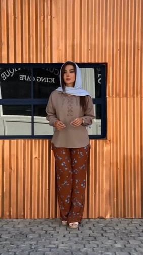 شومیز زنانه مهرنوش جنس شانتون