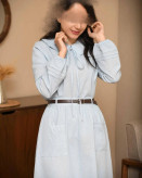 خرید شومیز و دامن زنانه شالیزار جنس لینن وارداتی شیراز