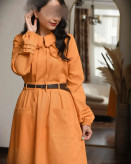 خرید شومیز و دامن زنانه شالیزار لینن شیراز