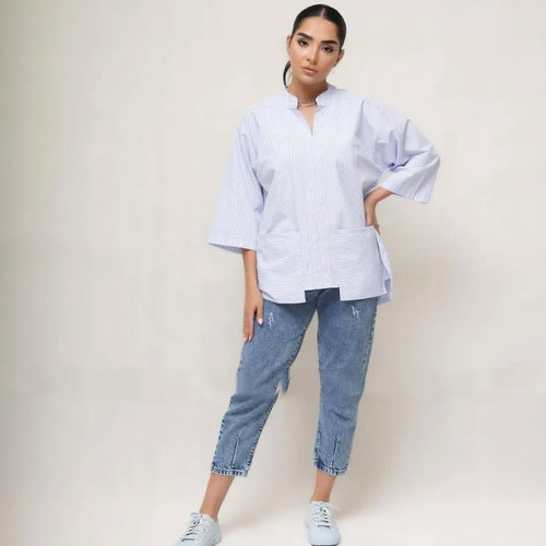 تونیک راه راه زنانه نیلو جنس پنبه فیلامنت