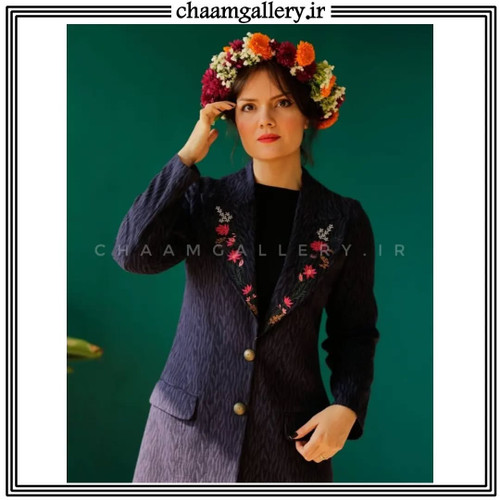 کت زنانه حدیث جنس لینن ژاکارد