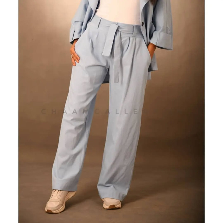 خرید کت و شلوار زنانه لینن شیراز