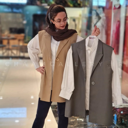 وست زنانه جنس فاستونی