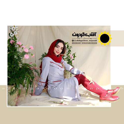 مانتو زنانه رزا جنس میکرو کجراه