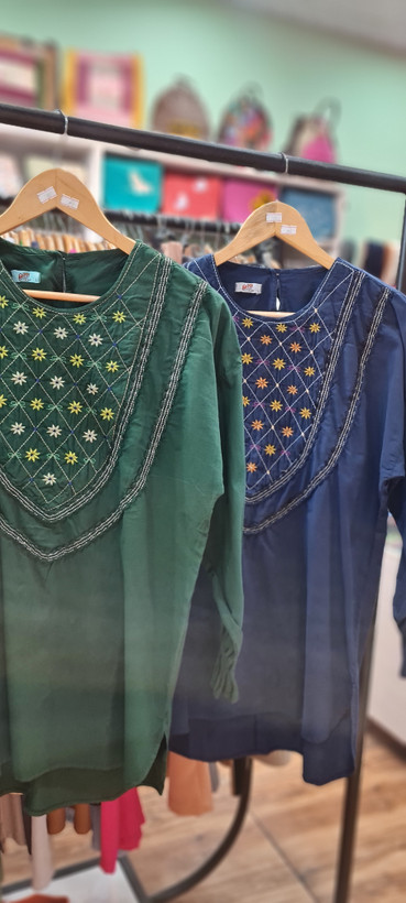 قیمت تونیک زنانه بانو جنس الیاف پنبه ای شیراز