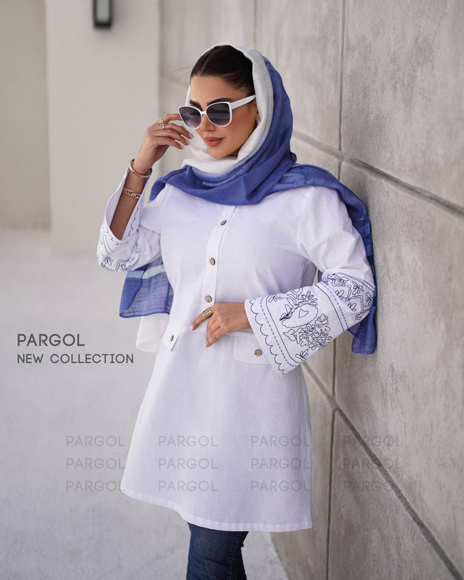 خرید مانتو زنانه لیانا جنس لینن اسلپ شیراز