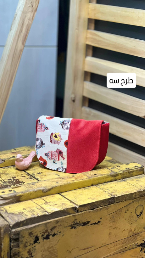 قیمت کیف زنانه دوشی نقلی پارچه ای آستردار شیراز