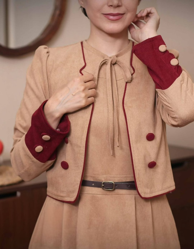 قیمت کت و سارافون زنانه مخمل کبریتی شیراز