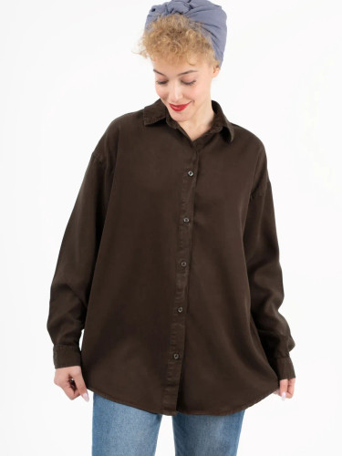 شومیز زنانه سیلک کتان گرم ۲