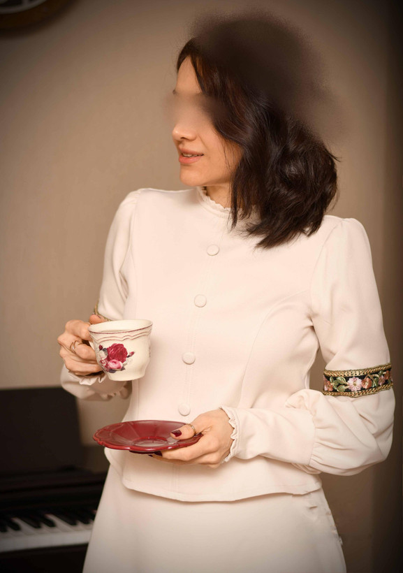 خرید شومیز و دامن کرپ شیراز