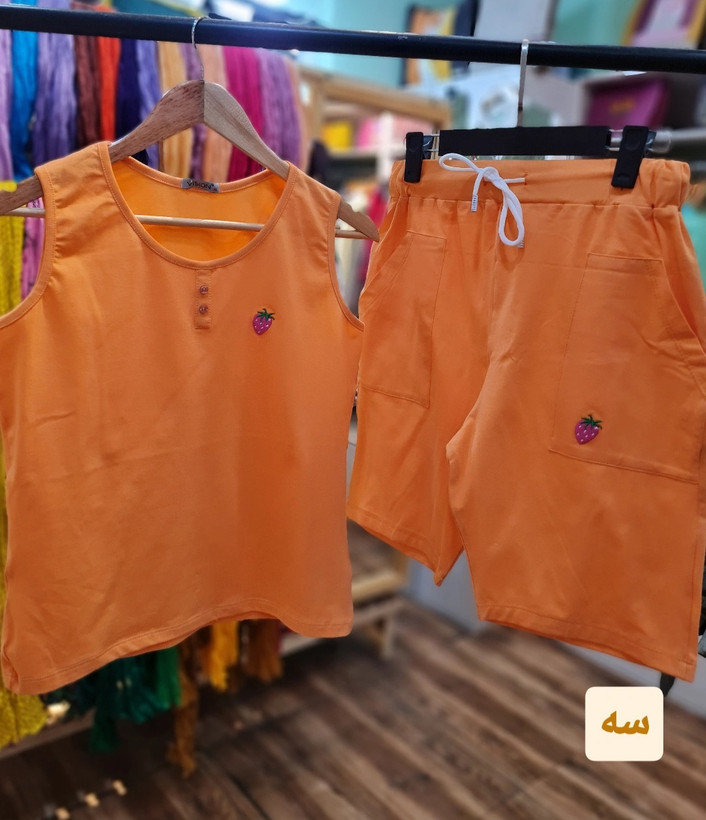 قیمت تاپ و شلوارک توت فرنگی لاکرا شیراز