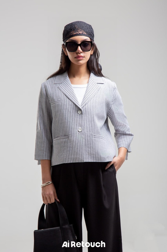 خرید کت کراپ لینن شیراز